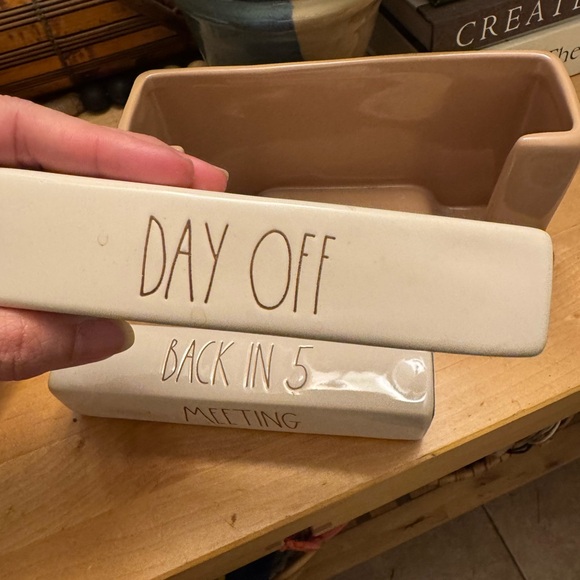 Rae Dunn Ceramic Perpetual Calendar - Picture 4 of 14